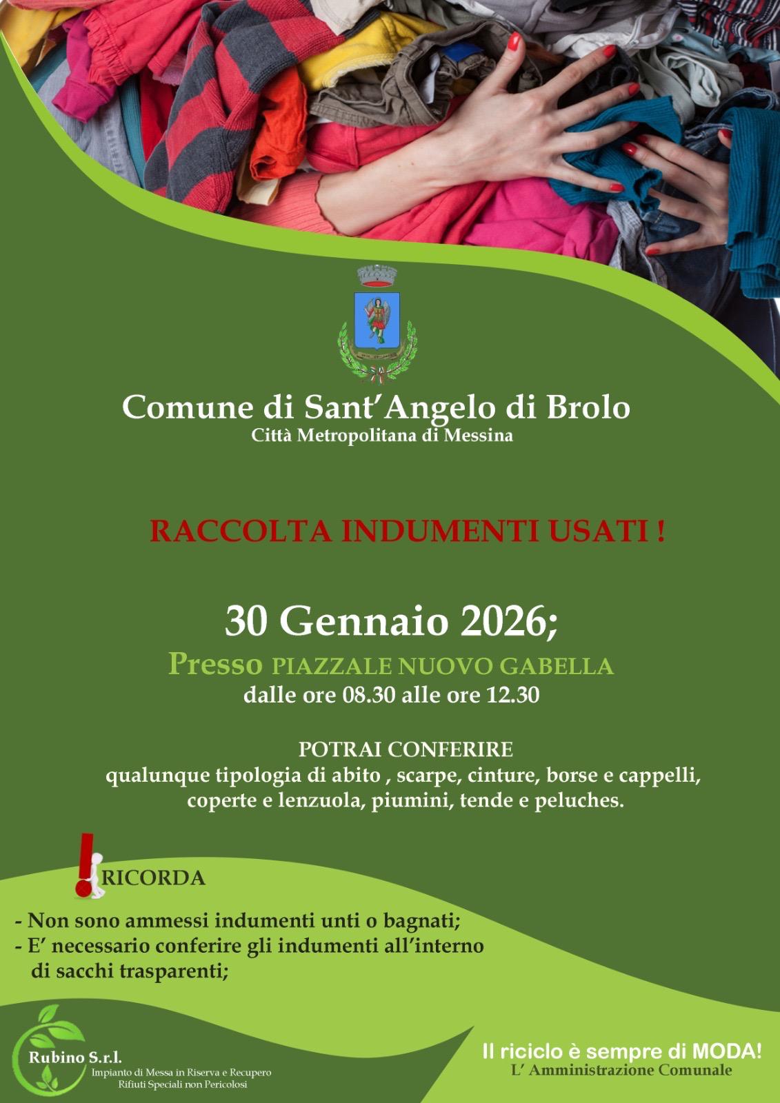 Immagine Raccolta indumenti