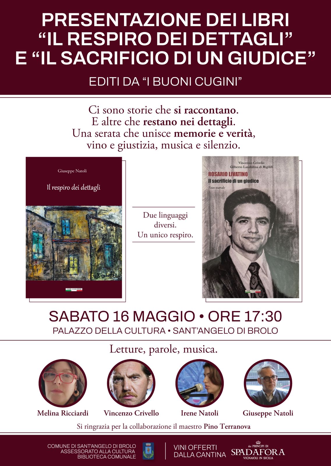 Immagine Presentazione libri 16 maggio