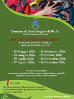 Immagine Raccolta indumenti usati. Nuovo calendario