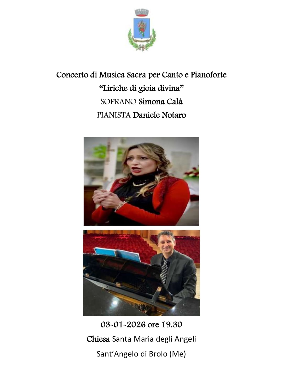 "Liriche di gioia divina”