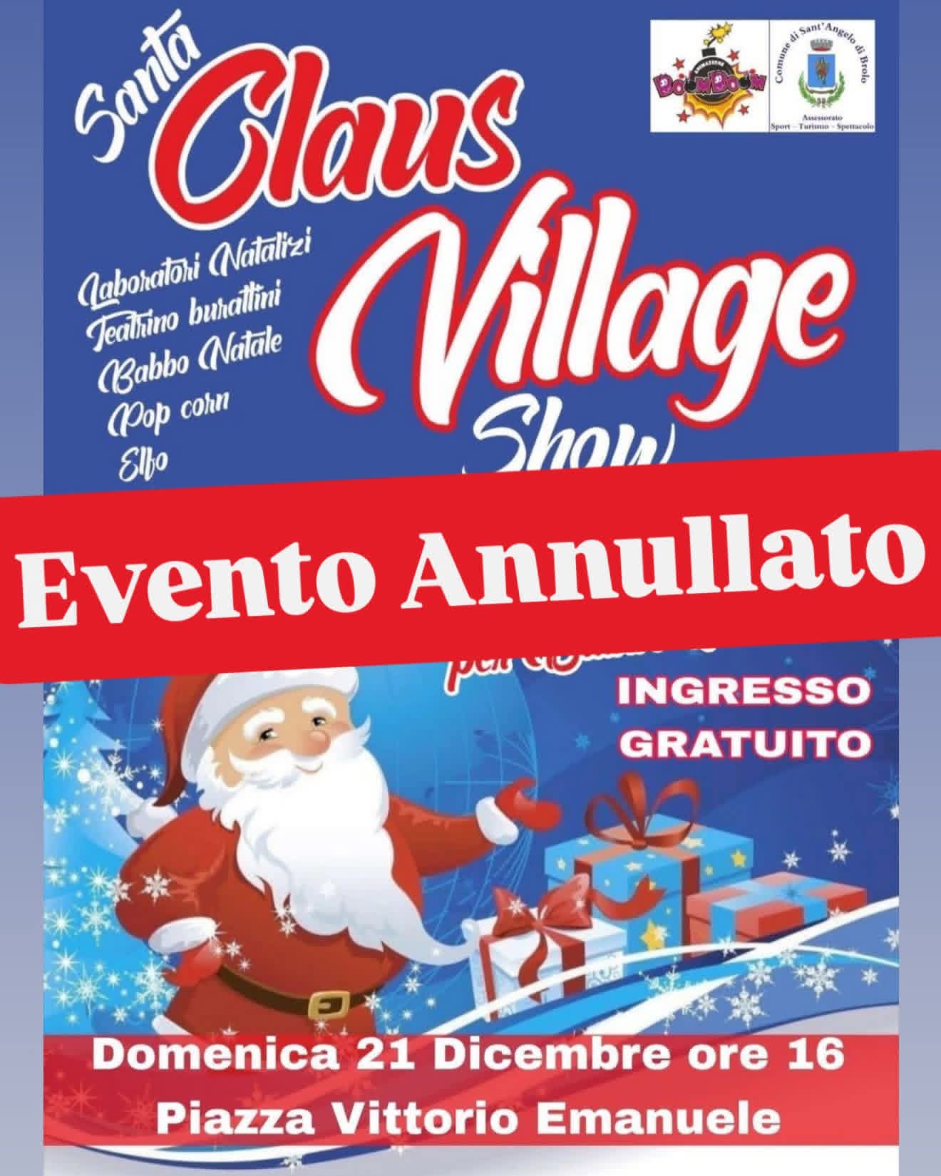 Evento annullato