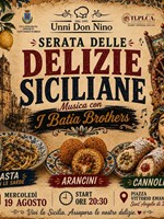 Immagine Serata delle delizie siciliane 19 agosto 2026